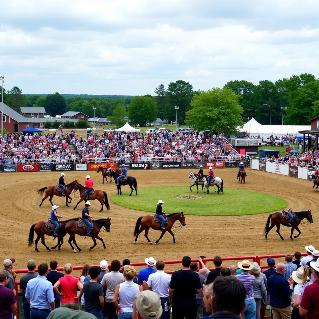 Morgan Horse Show Competition