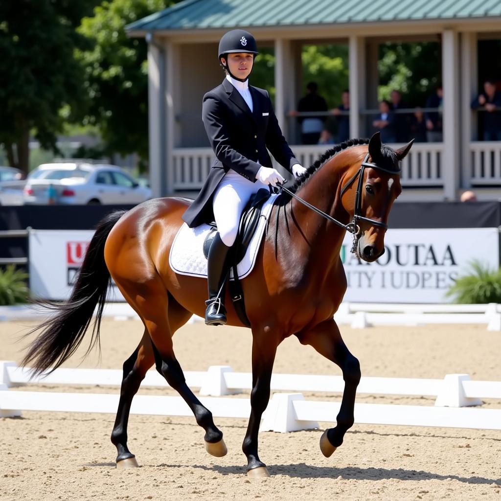 Dressage Phase at Mcta Horse Trials