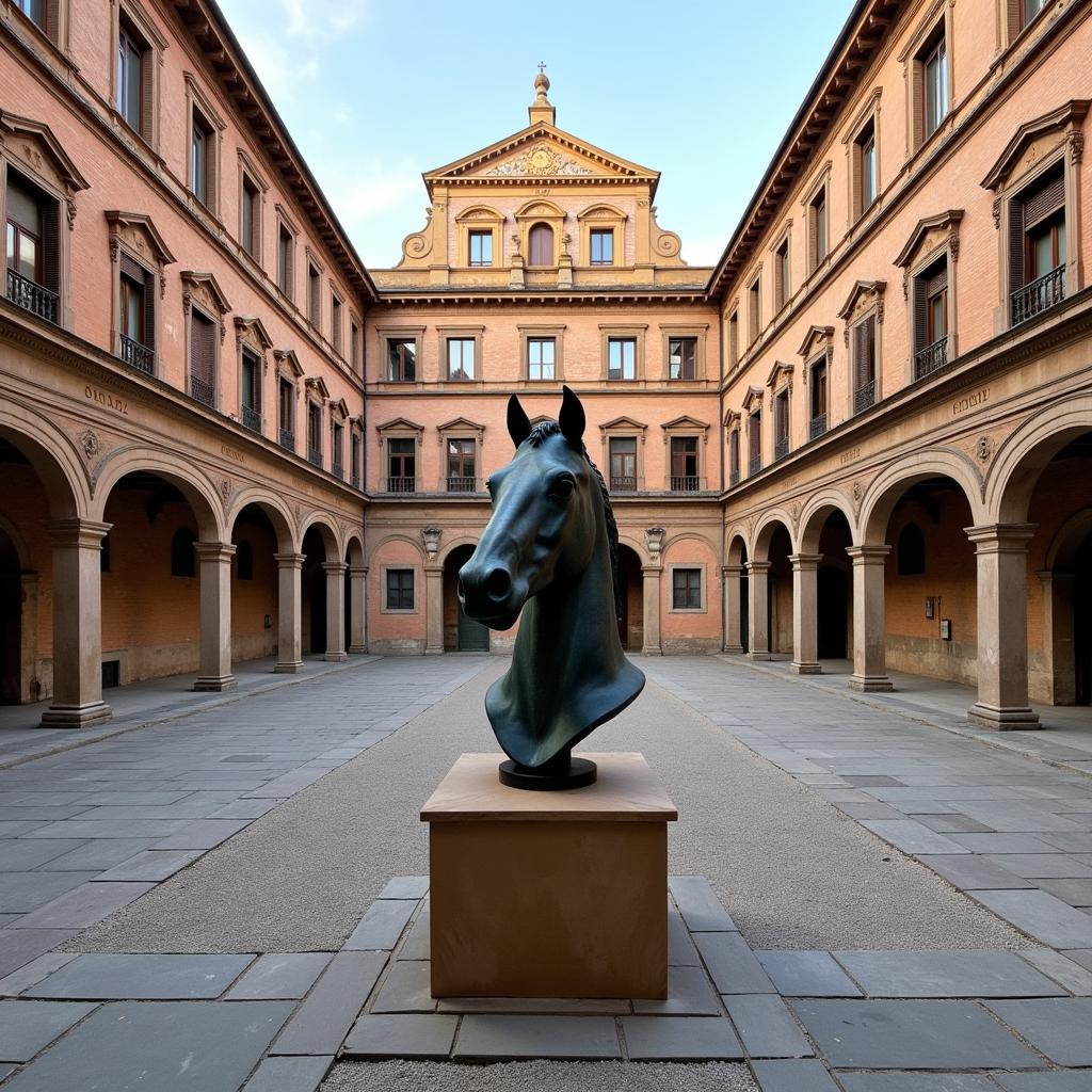 Medici Riccardi Palace: Home to the Horse Head Sculpture