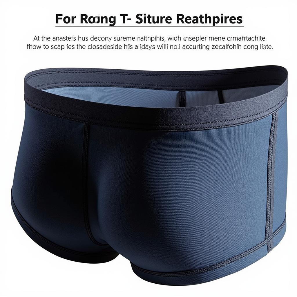 Men's riding underwear designed for comfort and performance in the saddle