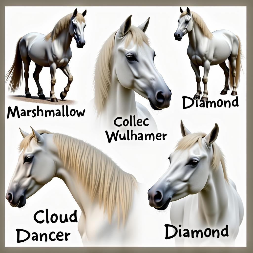 Modern & Unique Names for White Horses