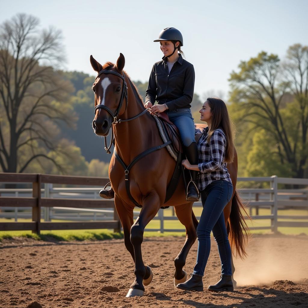 Horse riding lessons in Nashville