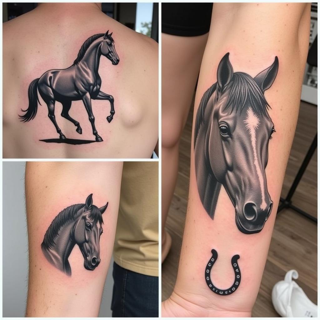 Neo Traditional Horse Tattoo Placement Ideas