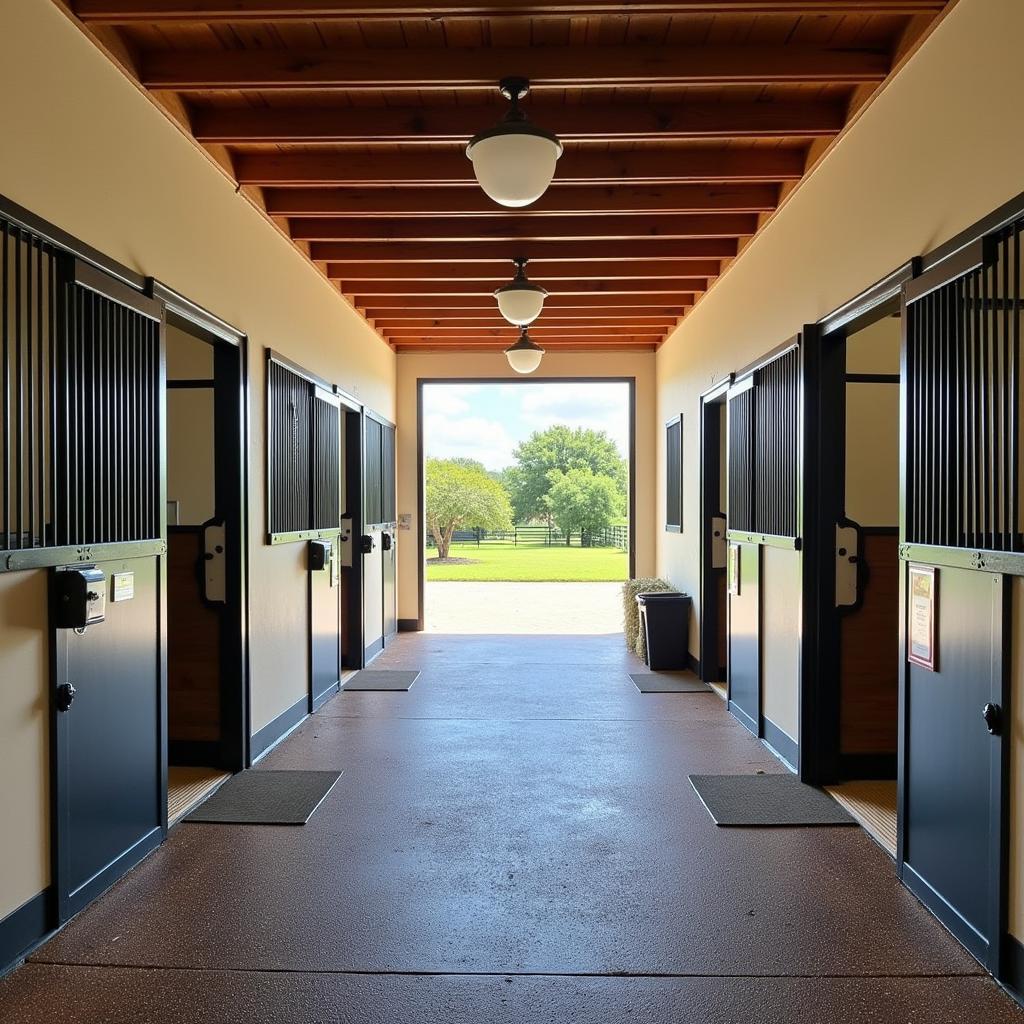 Orlando Horse Stable Interior