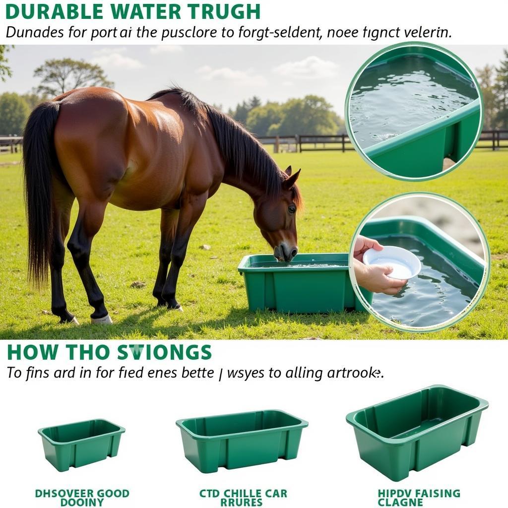 Plastic Water Trough Benefits