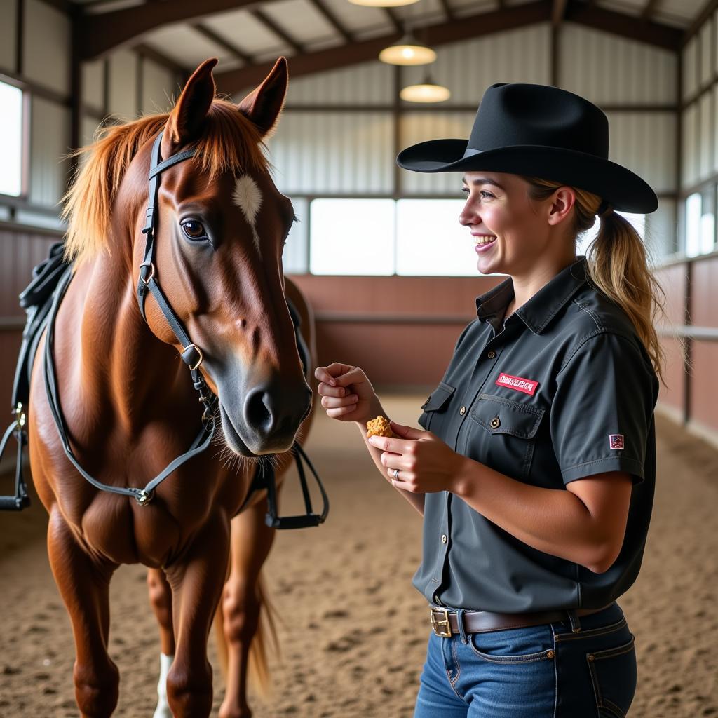 Positive Reinforcement in Horse Training