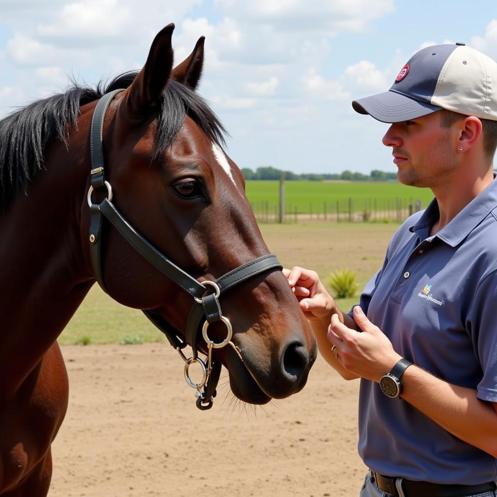 Evaluating Temperament in a Quarter Horse Draft Cross