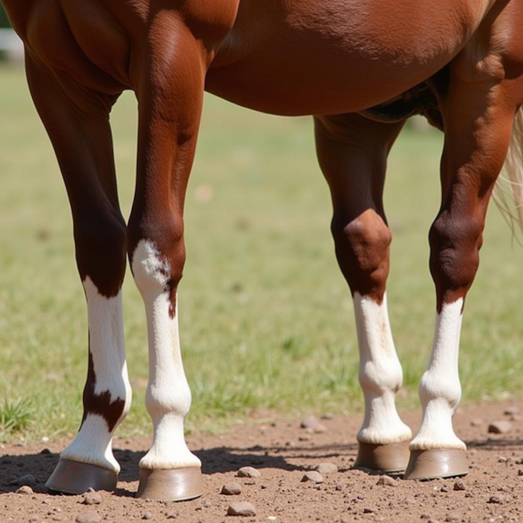 Quarter Horse Leg Markings