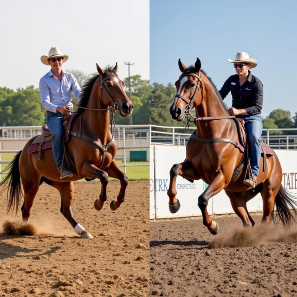 Ranch Horse Disciplines: Reining and Cutting