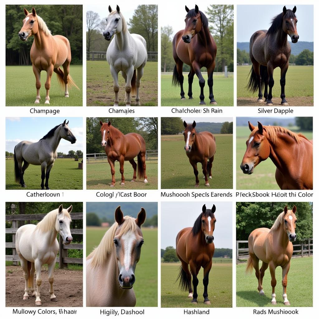 Rare Horse Coat Colors Examples