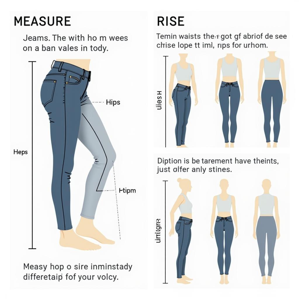 Ladies Horse Riding Jeans Fit Guide