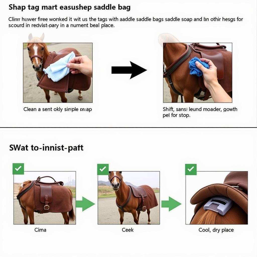 Cleaning and Maintaining Horse Saddle Bags