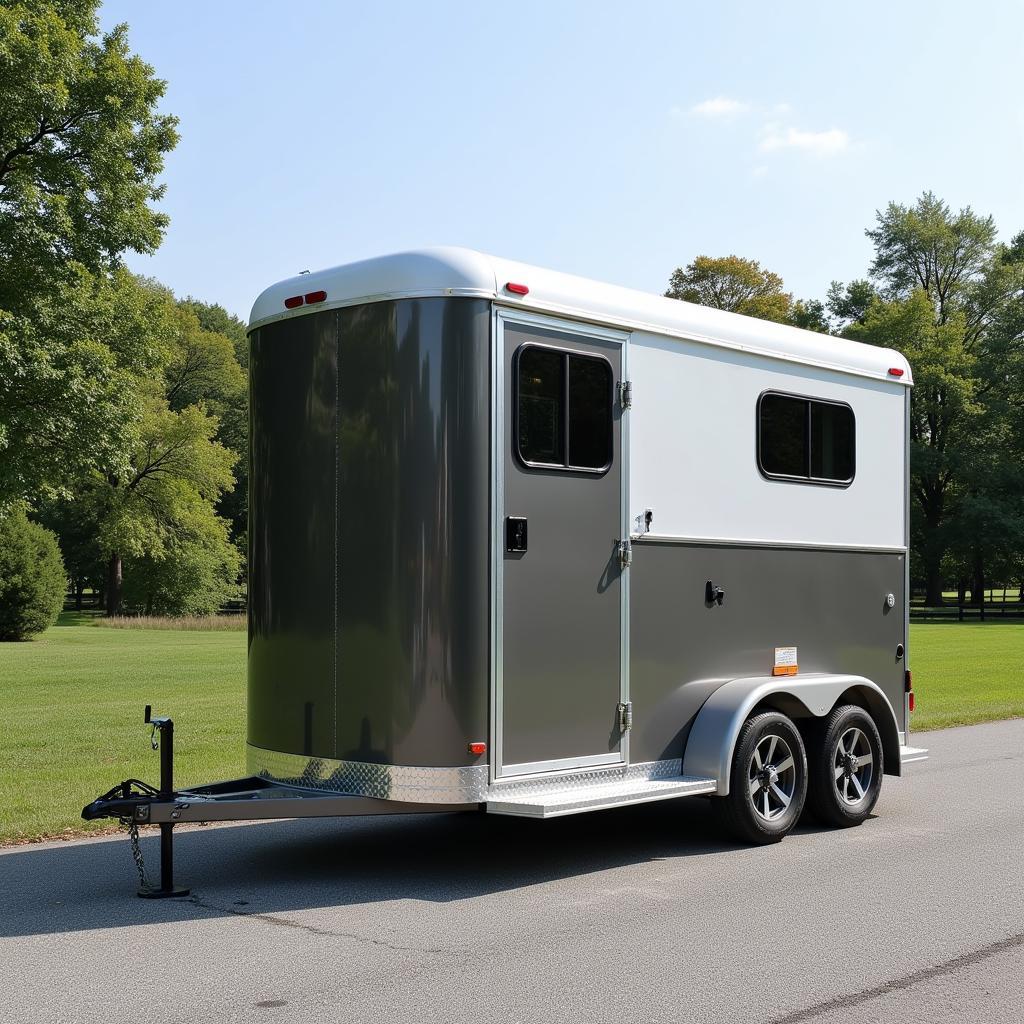 Slant Load Horse Trailer in Massachusetts