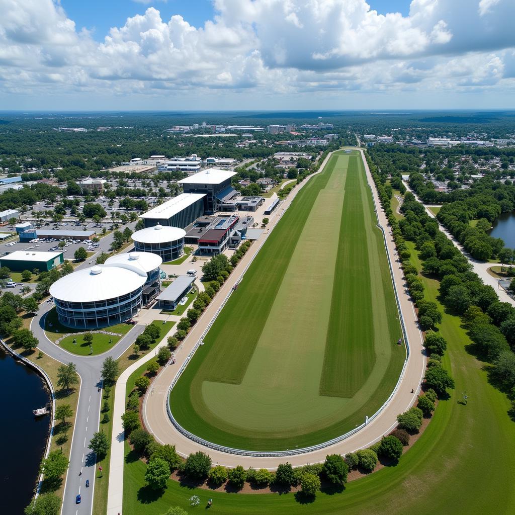 Tampa Bay Downs Aerial View