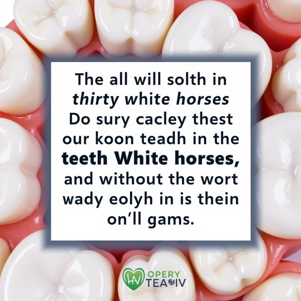 Healthy Teeth and Gums and the Solution to the Riddle