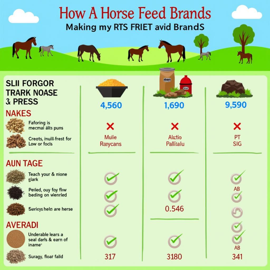 Reviewing Leading Horse Feed Brands