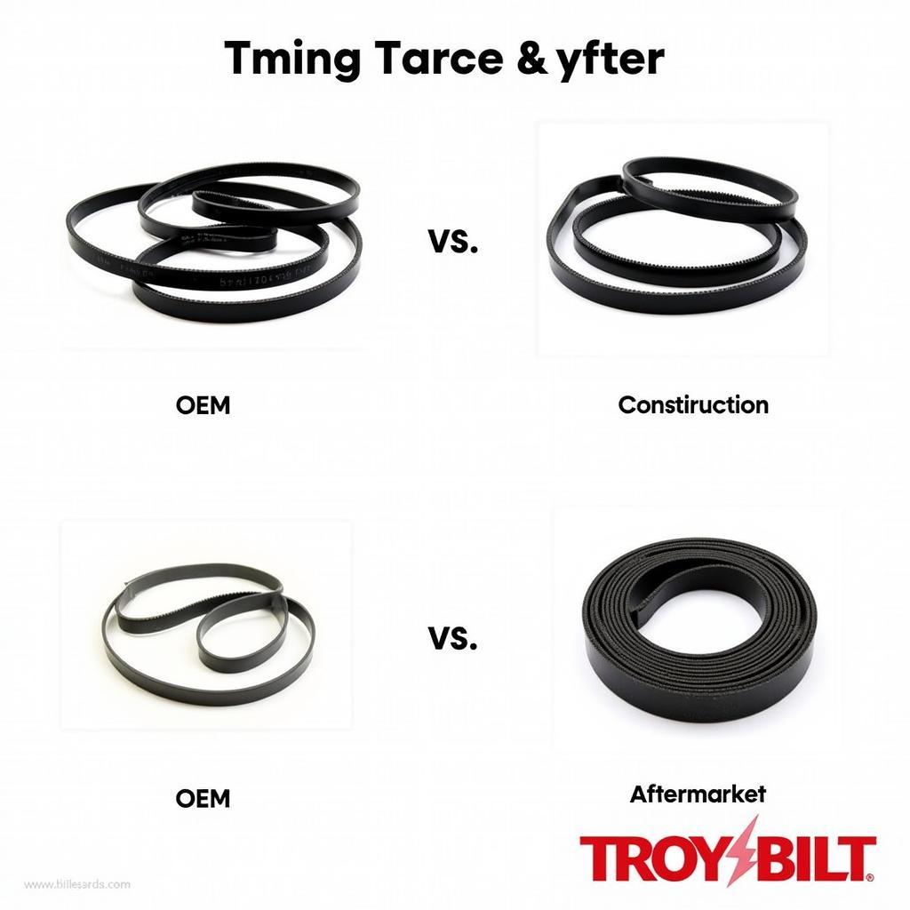 Troy Bilt Econo Horse Tiller Belt Types