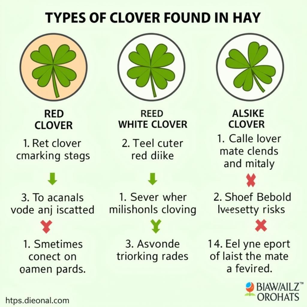 Types of Clover in Hay