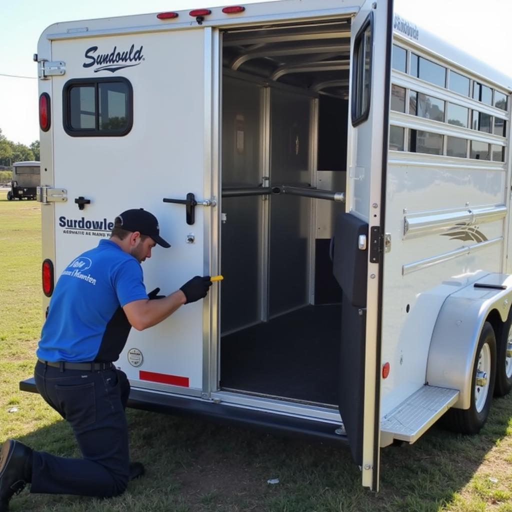 Used Sundowner Horse Trailer Maintenance