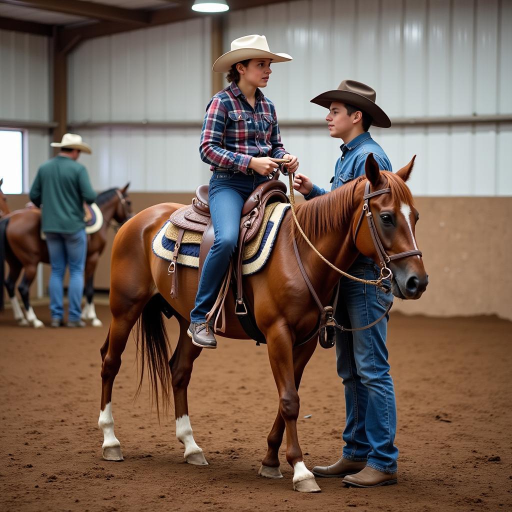 Beginner Western Riding Lessons