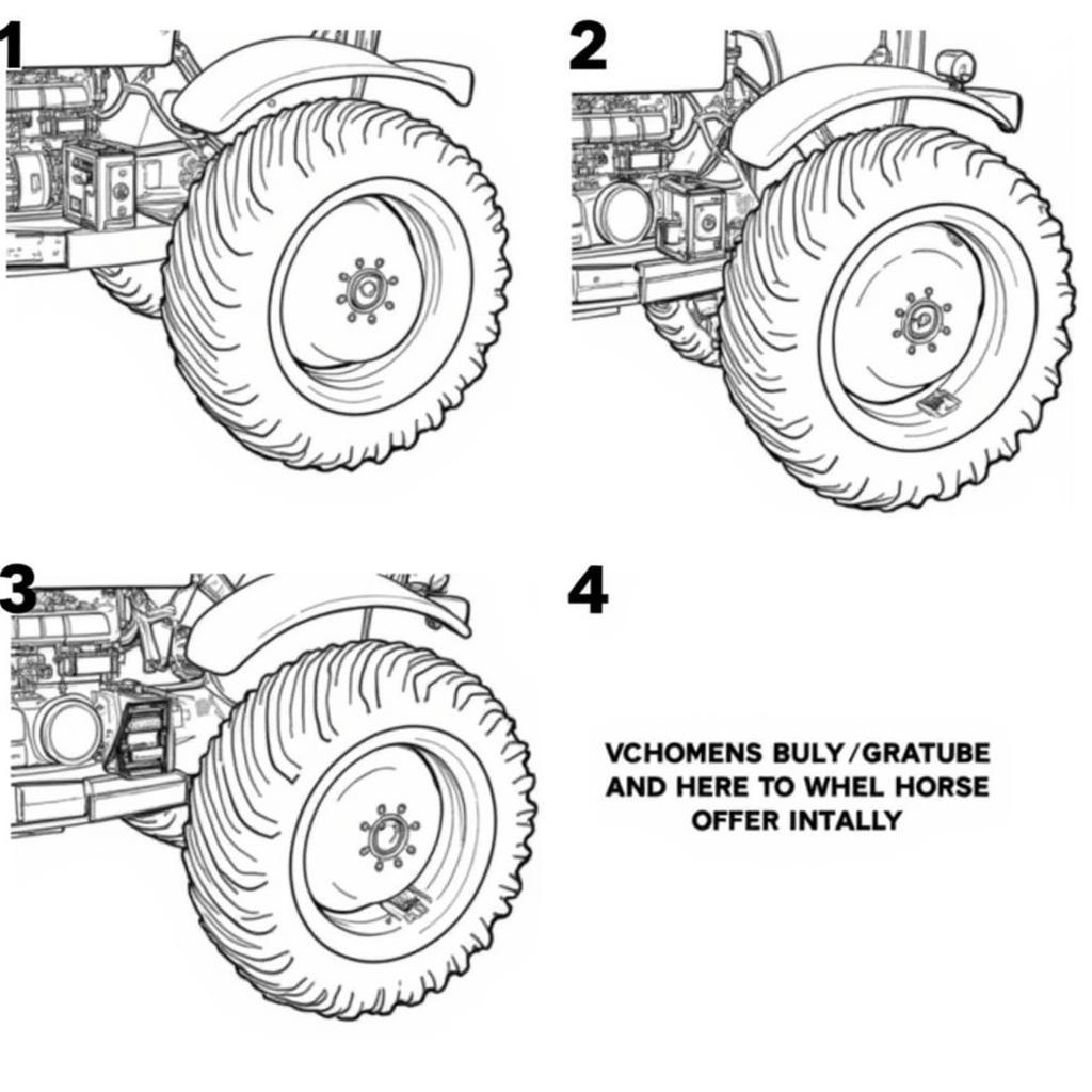 Installing Wheel Horse Wheel Weights