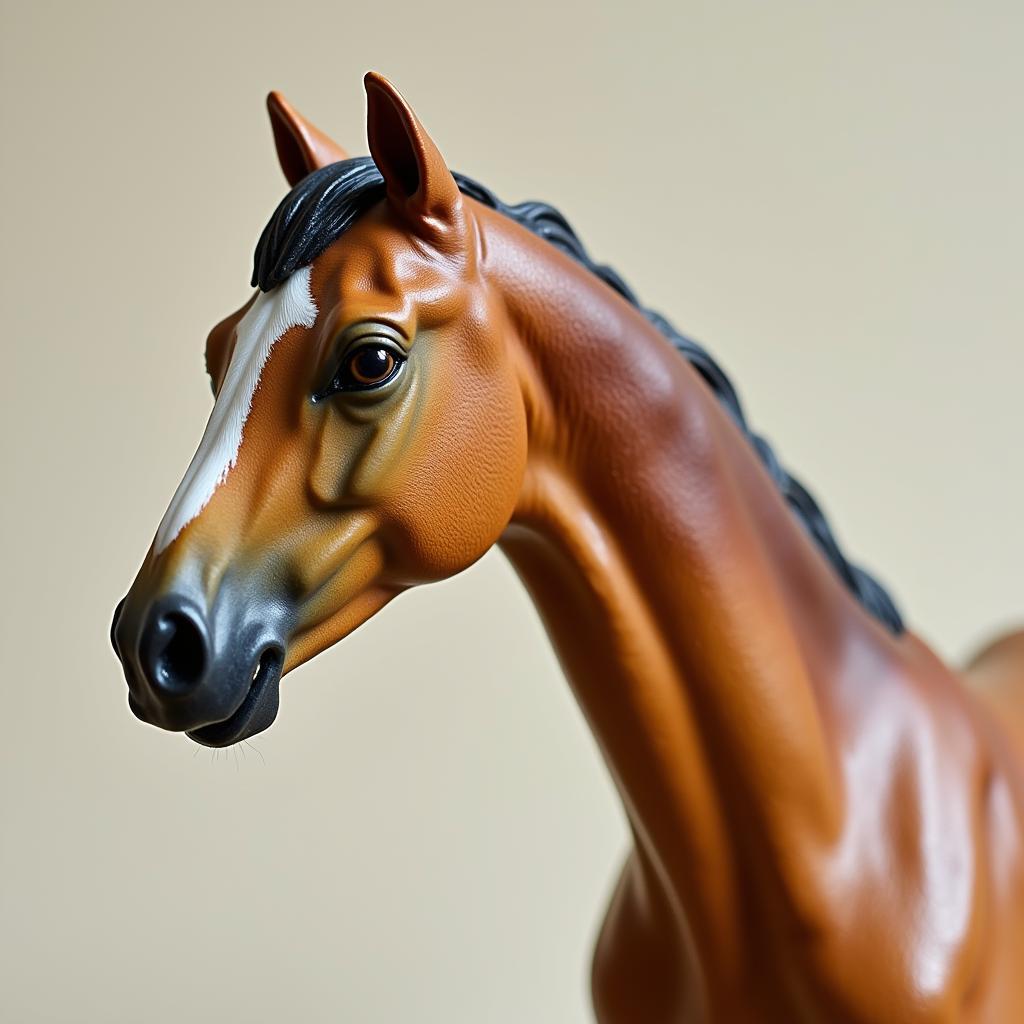 Resin 1/6 scale horse model