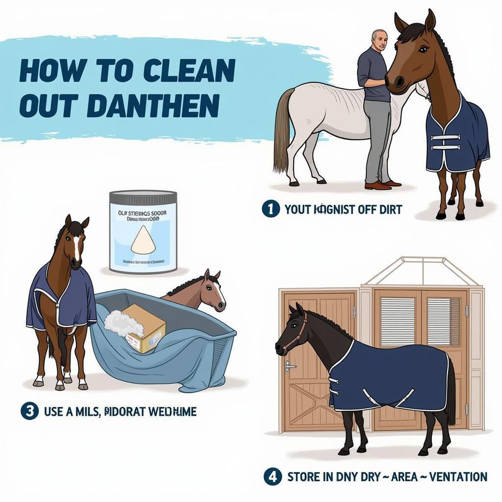 Caring for Your Horse Turnout Blanket