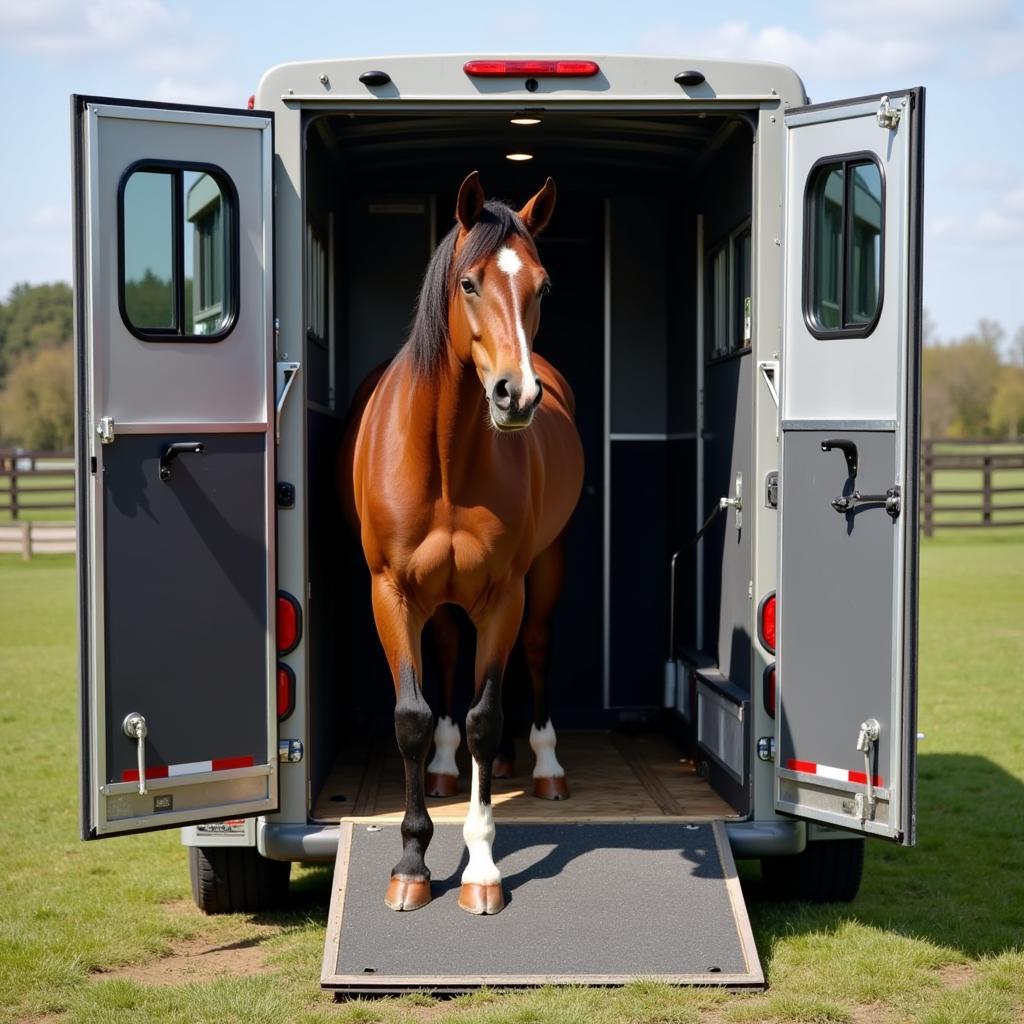 Acepromazine for Horse Transportation