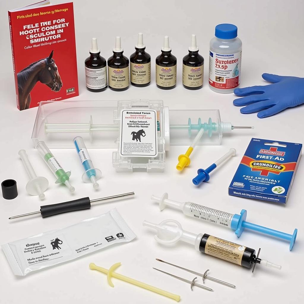 Advanced Horse First Aid Kit Supplies