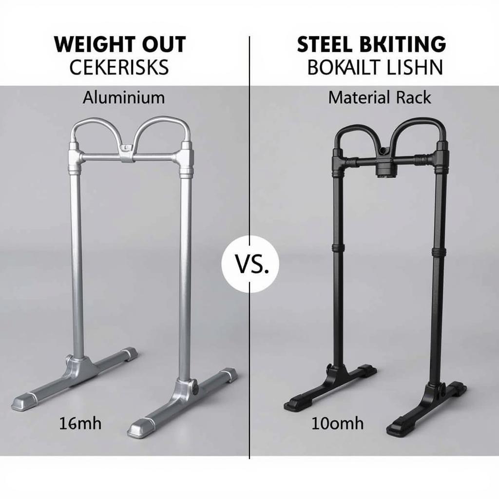 Comparing Aluminum and Steel Saddle Racks