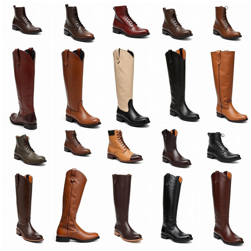 Variety of Anderson Bean Boot Styles