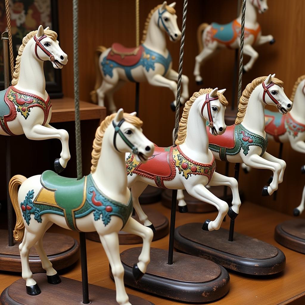 Antique Carousel Horse Decorations