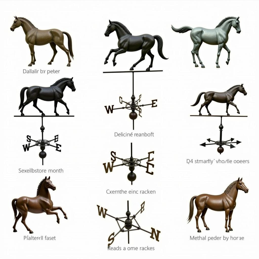 Antique Horse Weathervane Identification Guide