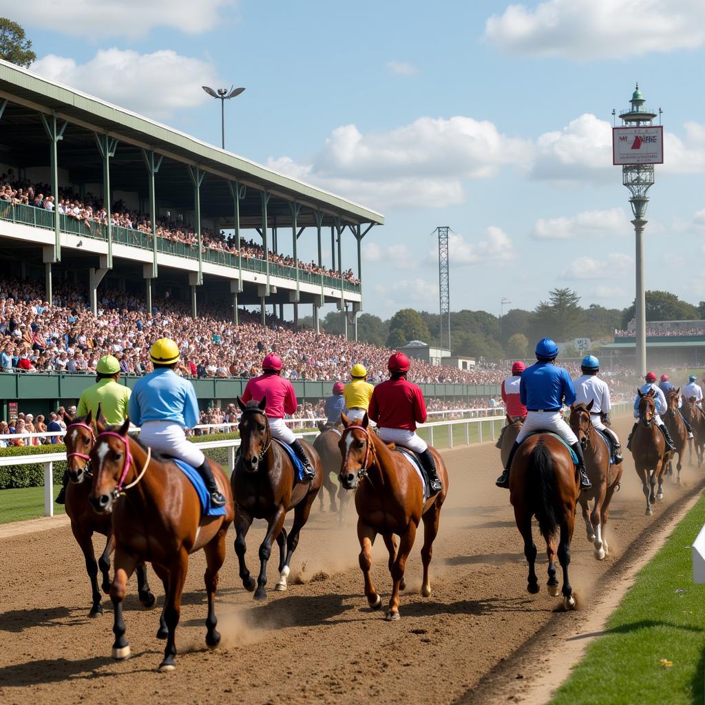 Modern Day Balmoral Horse Race Event