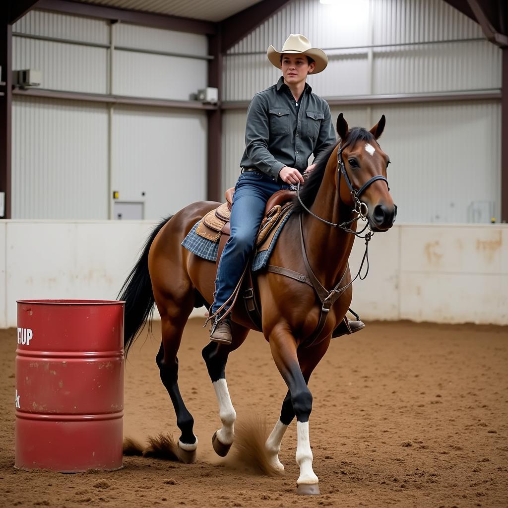 Barrel Racing Training