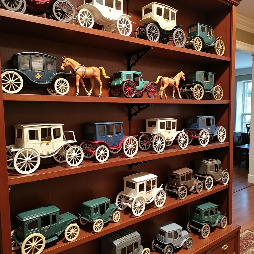 Breyer Horse Carriage Collection Display