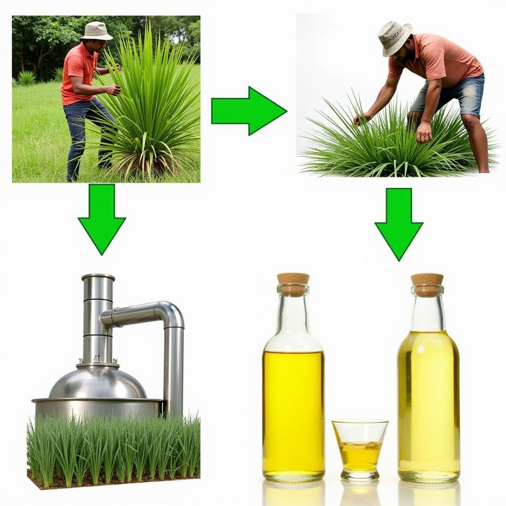 Citronella Oil Extraction Process