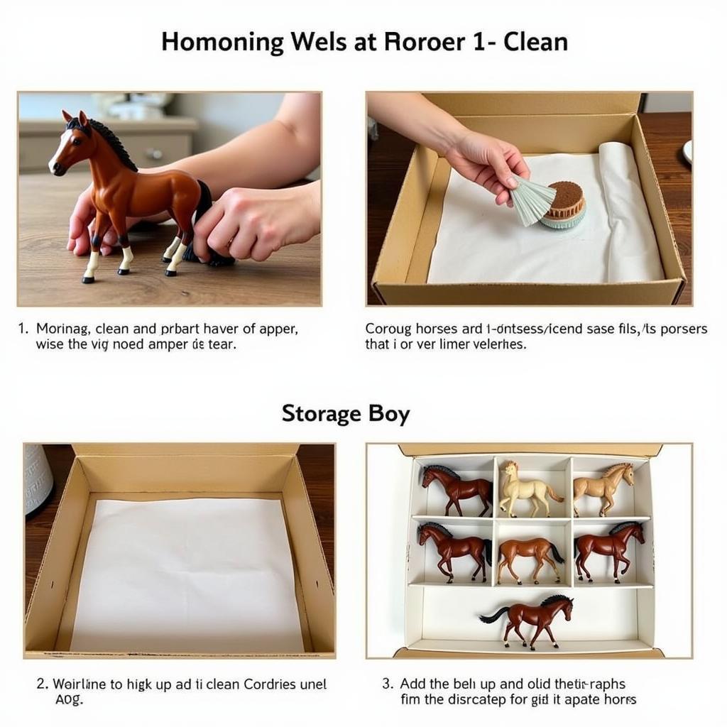 Cleaning and Storing Vintage Horse Toys: Best Practices