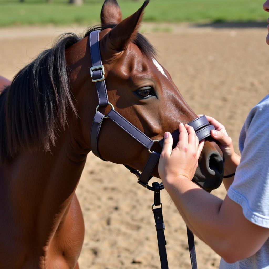 Cleaning a Leather Halter