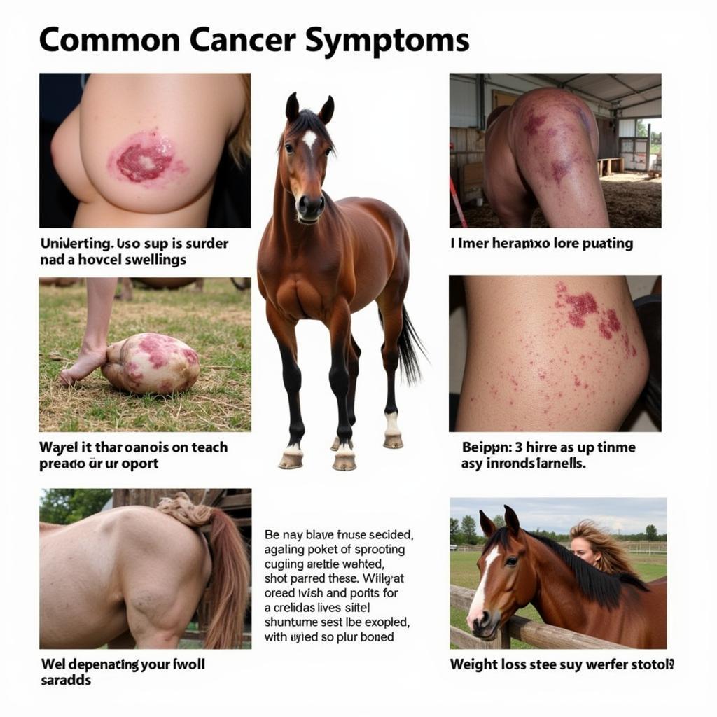 Common Cancer Symptoms in Horses