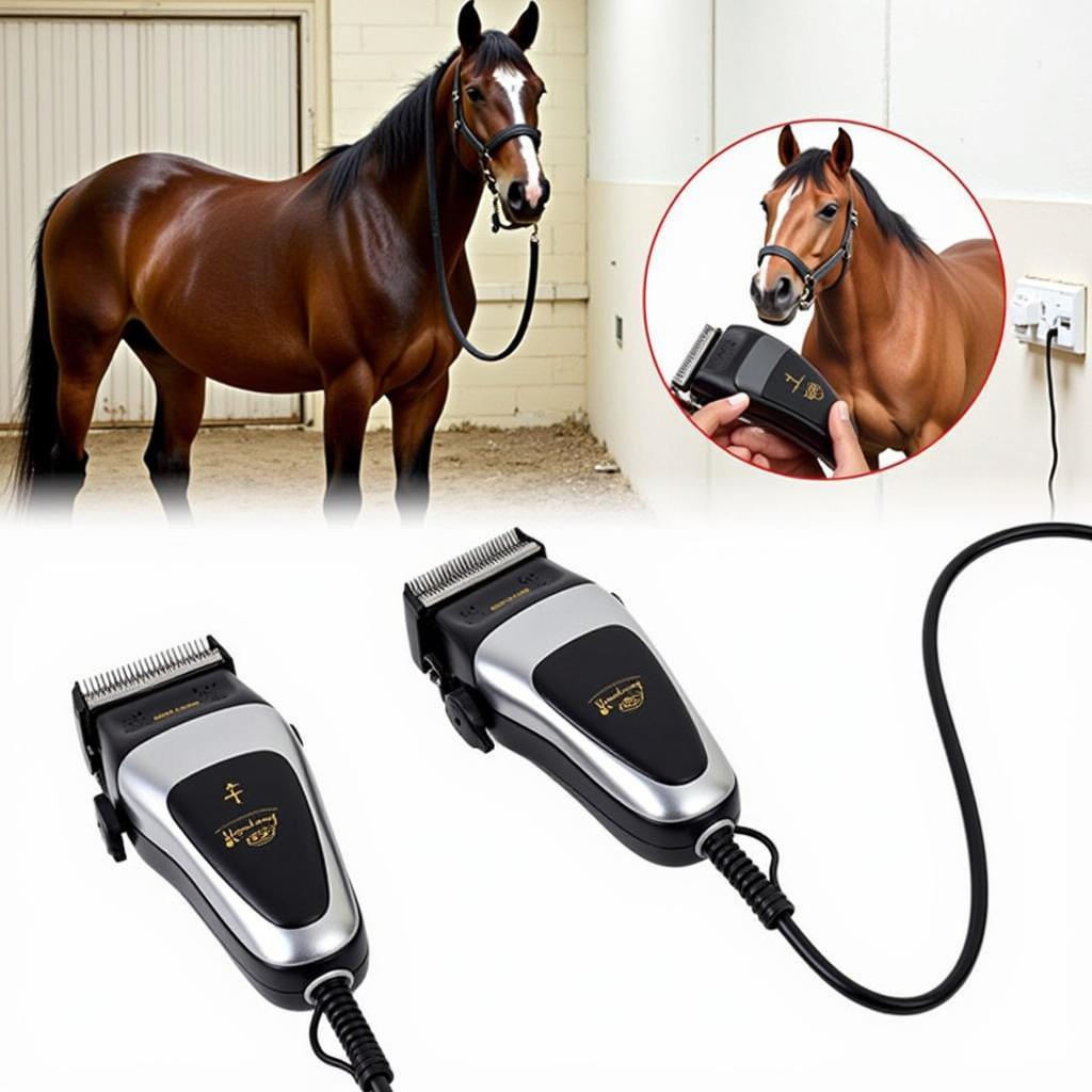 Corded Clippers for Horses