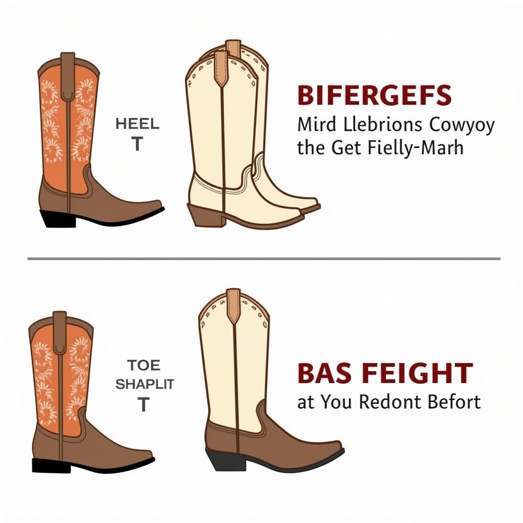 Cowboy Boots for Riding: Different Styles