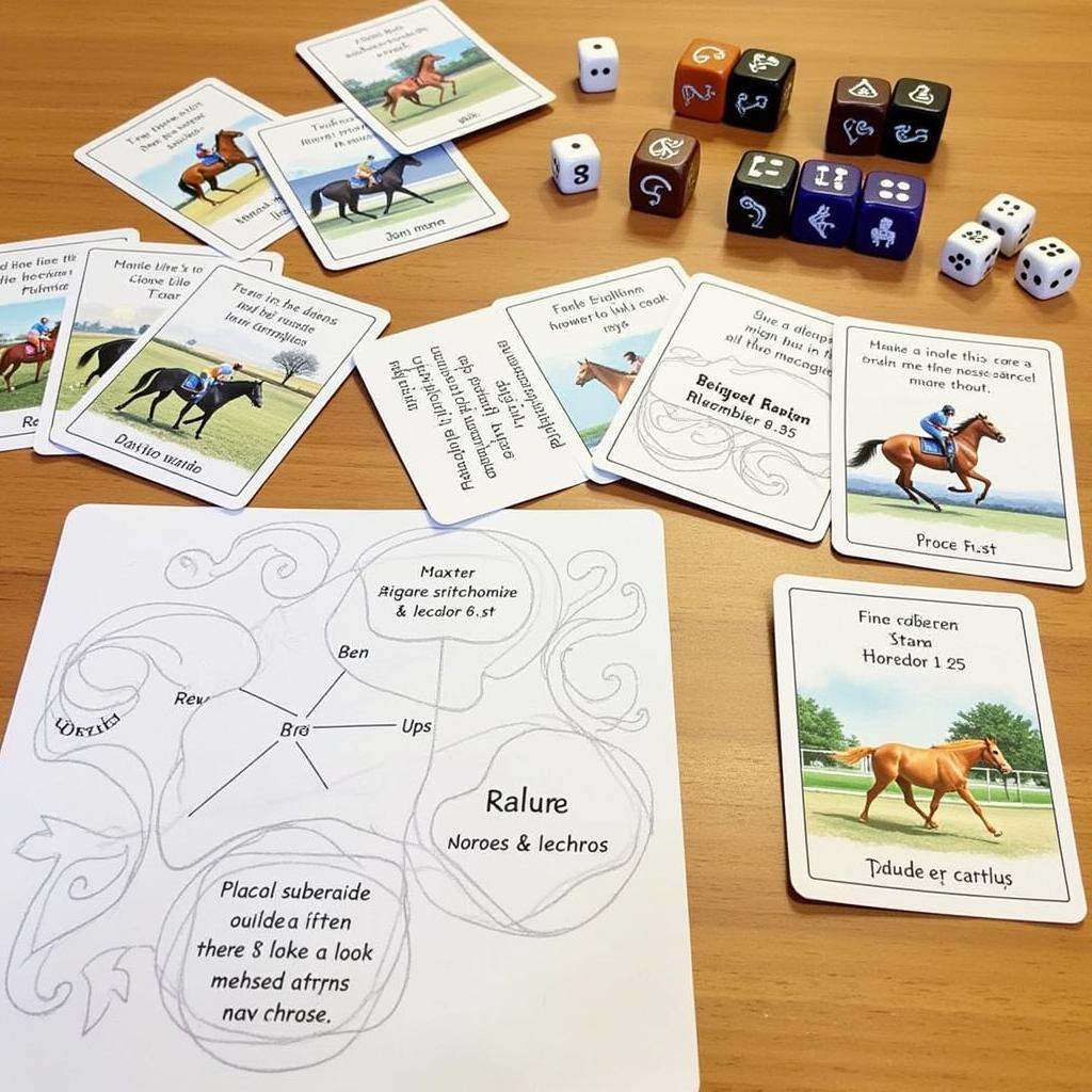 Custom Components for a DIY Horse Race Game