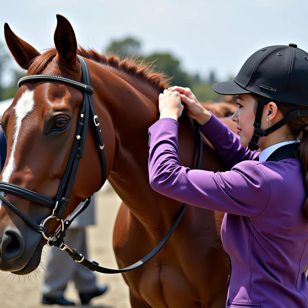 Del Mar Horse Show Competitor Preparation