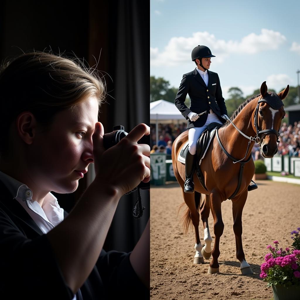 Challenges and Rewards of Photographing the Devon Horse Show