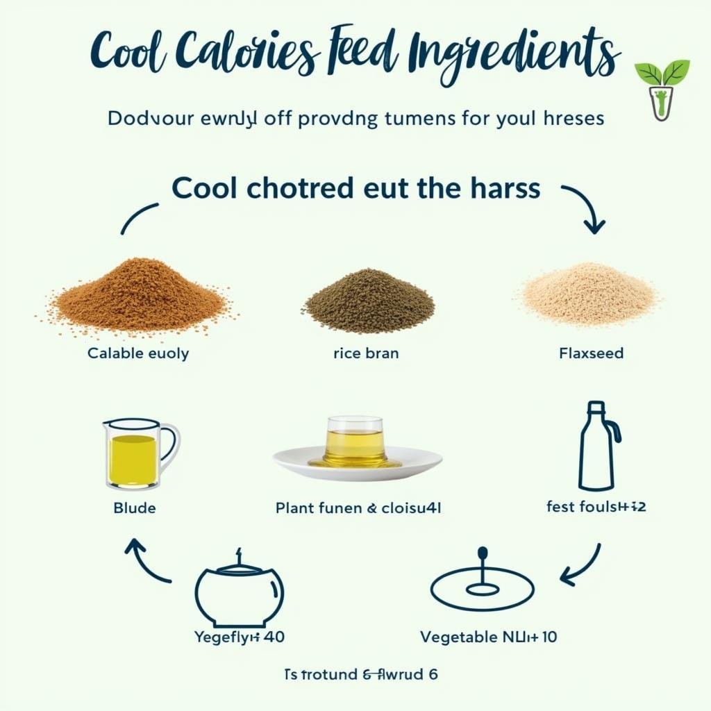 Different Cool Calories Feed Ingredients