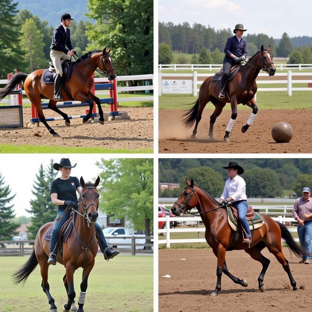 Various Riding Disciplines