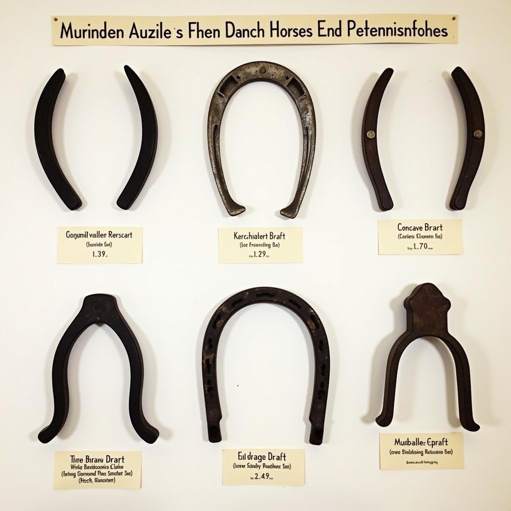 Different Types of Draft Horse Horseshoes