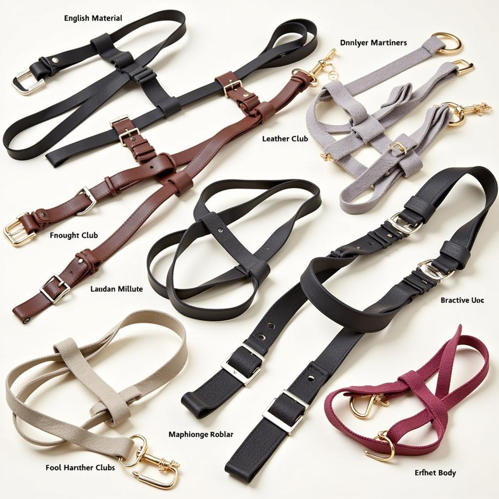 Different Types of English Martingales