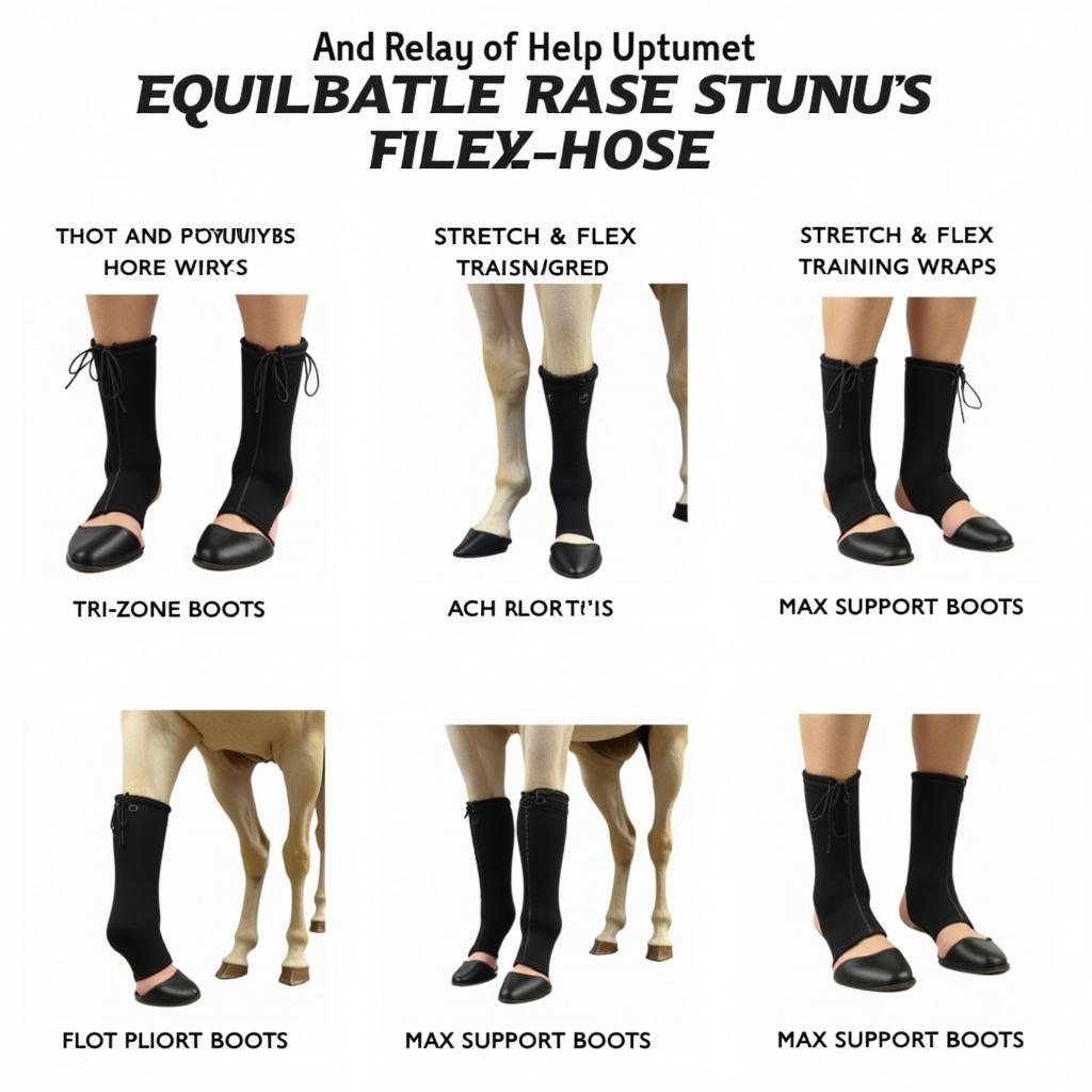 Different Types of Equilibrium Horse Boots